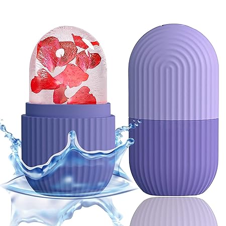 Silicone Facial Ice Roller for Glowing Skin
