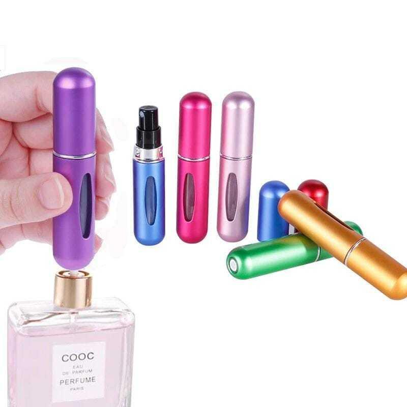 Refillable 5ml Perfume Atomizer Spray Bottle | Portable Travel Perfume Bottle (MK)